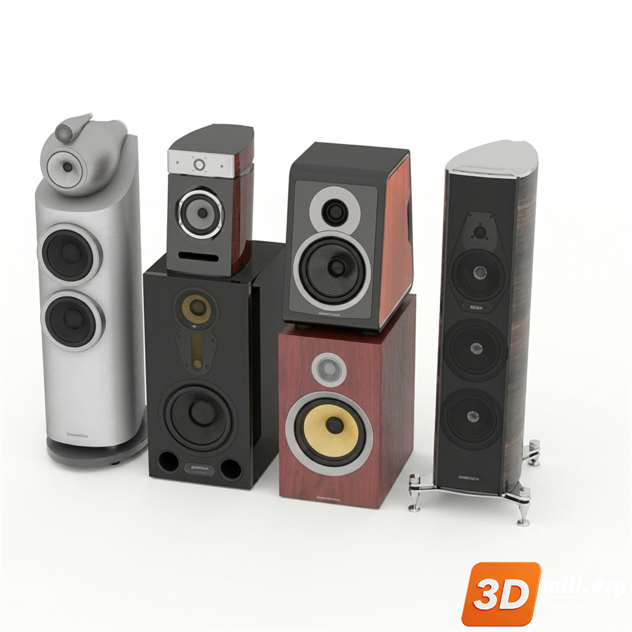 Audio tech 3D Models